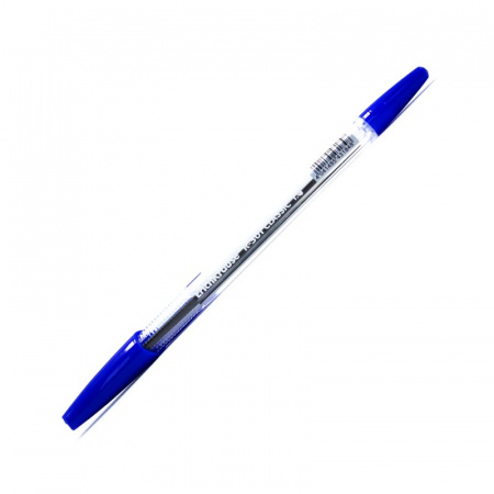 Ручка шариковая, синяя, 1,0мм, прозр. корпус., R-301 CLASSIC Stick. ERICH KRAUSE