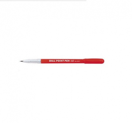 Ручка шариковая, красная,  0,7мм