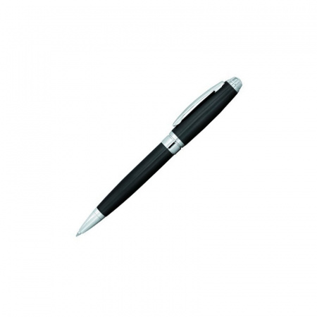 Ручка шариковая, 0,7мм, автомат, синяя, метал. корпус чёрный, масляная, ПОДАРОЧНАЯ, INDEX