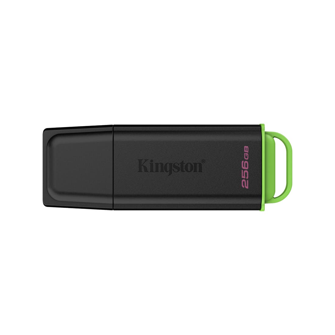 USB-накопитель Kingston DTXG2/256GB 256GB Чёрный/Зелёный