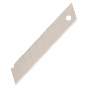 Лезвие запасное для ножа 18мм, в наборе 10 лезвий